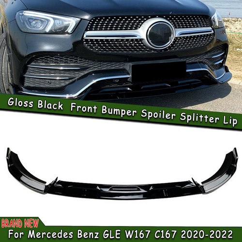 Gloss black front spoiler - gloss,